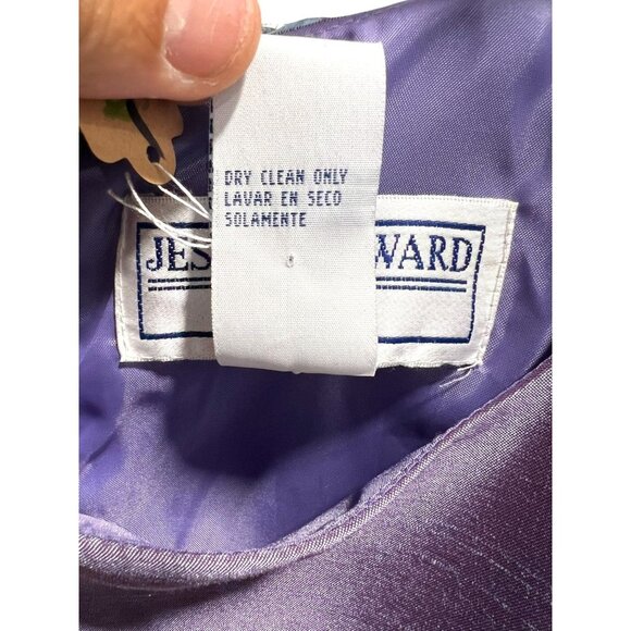 Jessica Howard Petite Lavender Embroidered Two-Piece Dress Set Size 10 - Picture 6 of 6